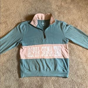 Alpha sigma tau quarter zip